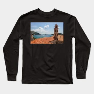 Busy Dubrovnik from Above Long Sleeve T-Shirt